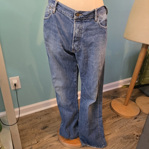 Classic Vintage Ralph Lauren Polo Americana  Men's Blue Jeans - Picture 2 of 7